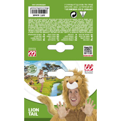 Psí chvost hnedý chlpatý